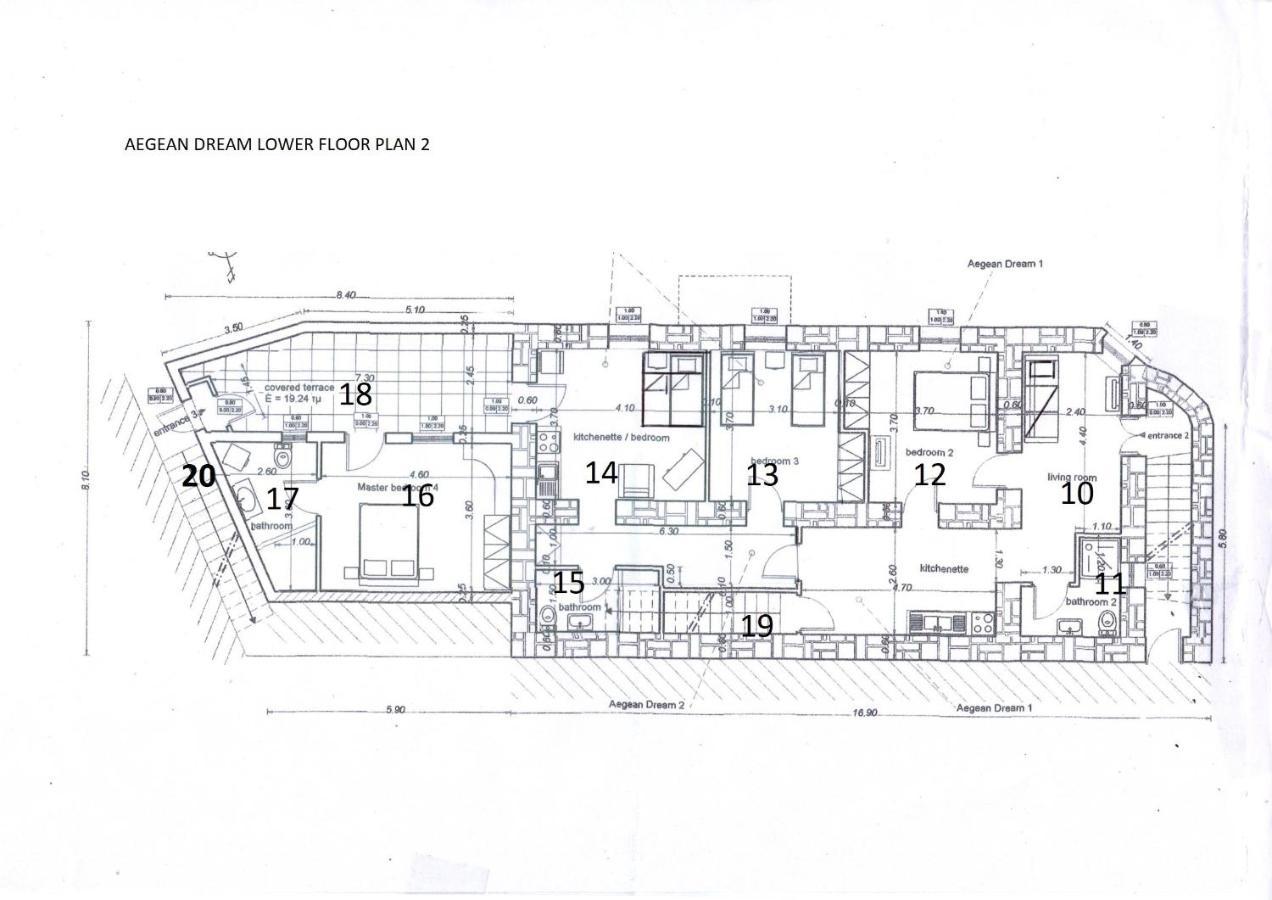 Apartament Aegean Dream 1 And Aegean Dream 2 Agia Marina  Zewnętrze zdjęcie