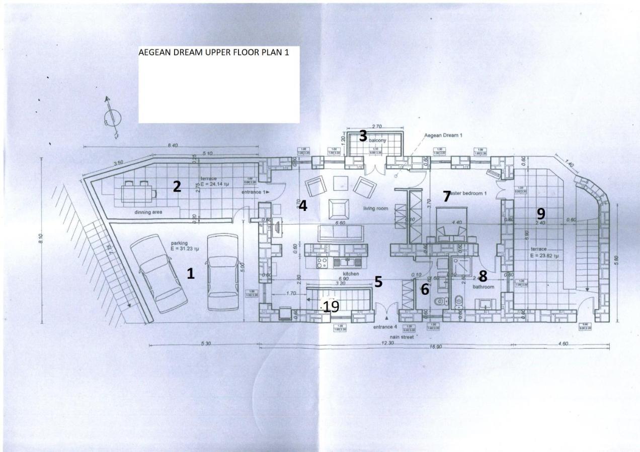 Apartament Aegean Dream 1 And Aegean Dream 2 Agia Marina  Zewnętrze zdjęcie